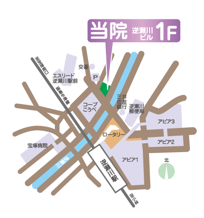 当院へのアクセスマップ